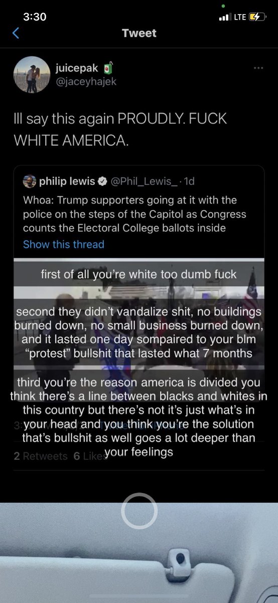 AnnaMoll03's tweet photo. Exposing this mf🤭 bc it’s funny how the trump supporters we went to school with will never actually say something directly to you. Hate it here https://t.co/HN2f52YnJL