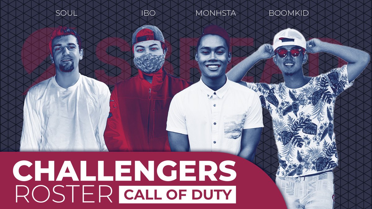 SbreadGaming's tweet photo. "Late 12 days of Christmas" Day 2: Introducing our official Call of Duty roster! 
 @GarrettSoul 
 @Edgar_IBO 
 @monhsta 
 @TwitchBoomKid https://t.co/LGrMK3fTUi