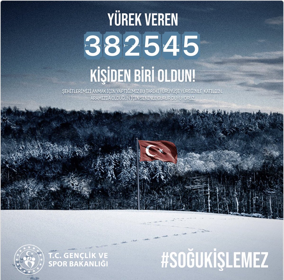 #Soğukİşlemez <a href="/kasapoglu/">Dr. Mehmet Kasapoğlu</a> <a href="/GSB_Ankara/">Ankara Gençlik ve Spor İl Müdürlüğü</a> 🇹🇷🇹🇷🇹🇷
