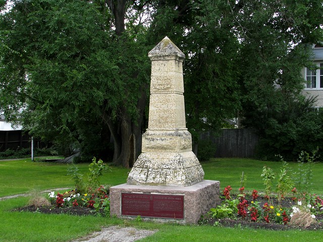 The report by Flectcher and Coltman was released in 1818. They found the HBC officers fired the first shot at the Seven Oaks but the Metis had exceeded legal response.