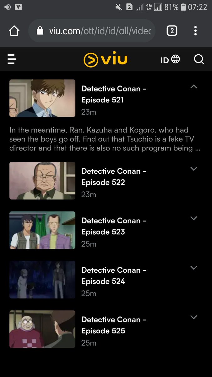 Alele!
Conan sekarang sudah ada di viu

Tapi episode yang dirilis masih sama dengan episode yang disiarkan di net

Tentu saja dengan audio asli dan sub indo full sampai next conan hint nya juga ada

Selamat menonton!
