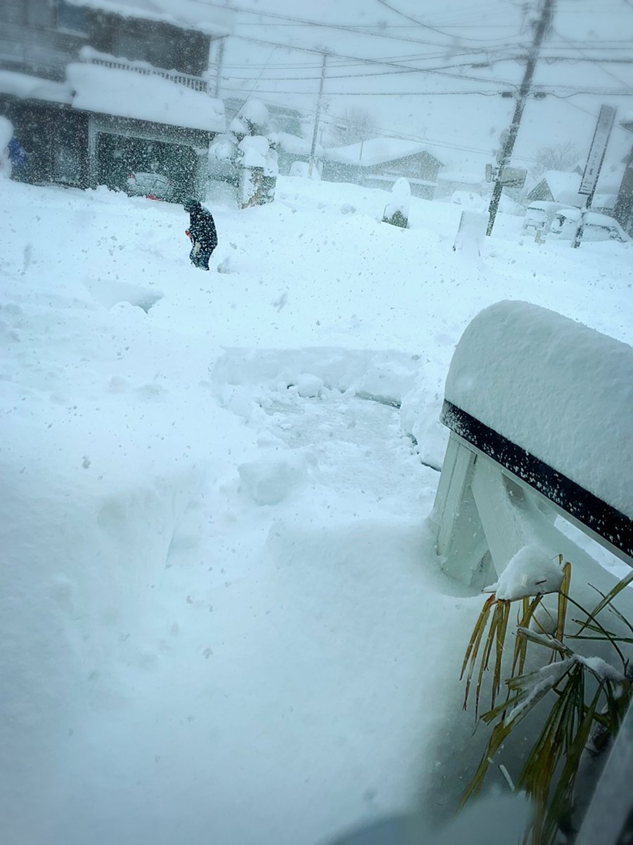 lapain_pan's tweet photo. 本日は雪❄️がひどく、お店は臨時休業させていただきます🥲 https://t.co/D25MmQ5lAs
