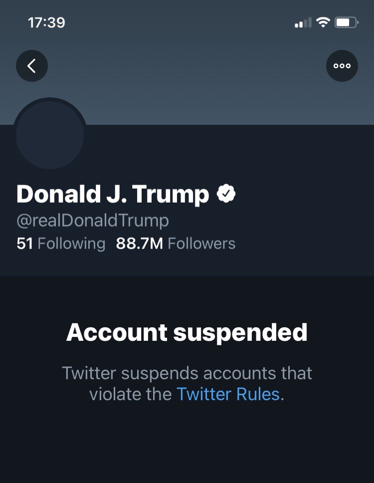 USA_______'s tweet photo. Now 88.7M followers can’t hear their President. Happy yet? https://t.co/2f2i6uS9YU