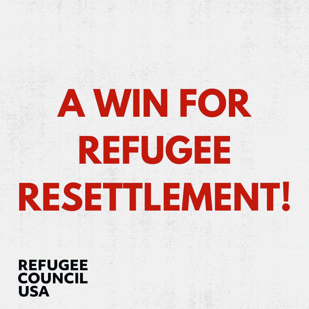 RCUSA_DC's tweet image. BIG NEWS! The Fourth Circuit upheld an injunction in favor of @CWS_global @HIASrefugees @LIRSorg This is a big win for refugee resettlement, our communities, and bipartisanship! @IRAP #WeAreWelcomers

refugeerights.org/litigation/