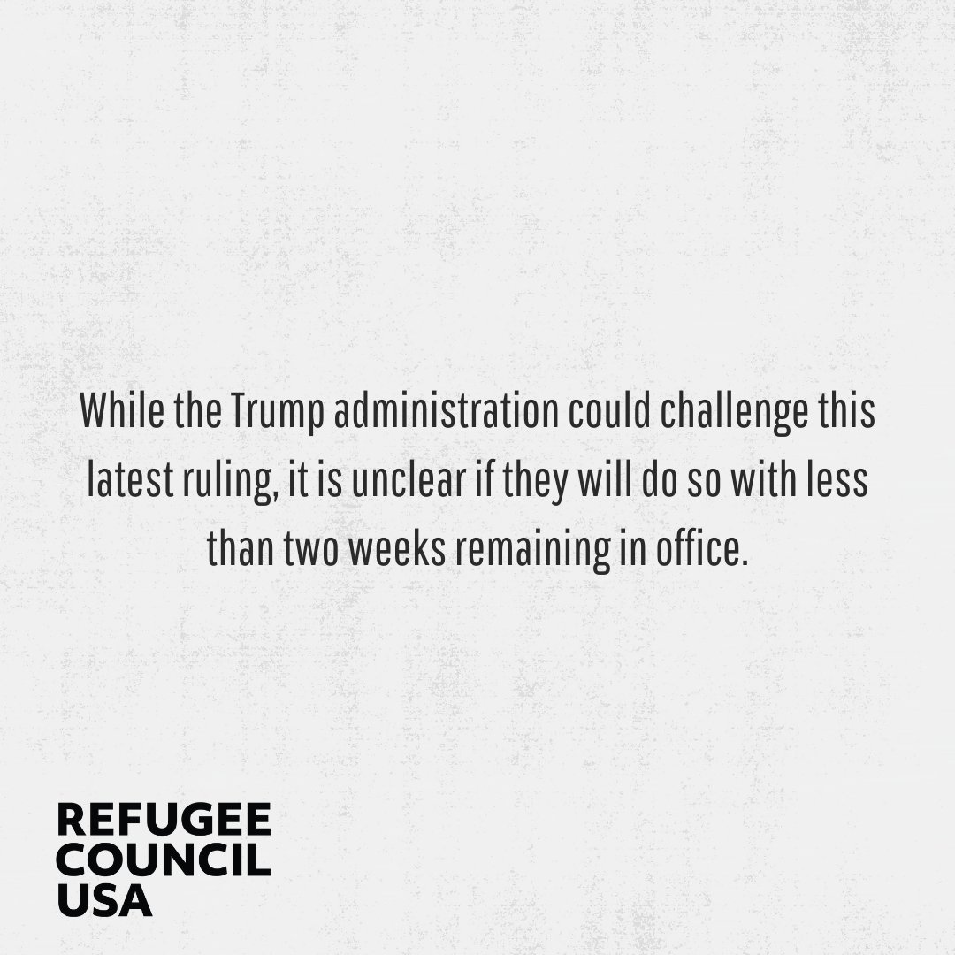 RCUSA_DC's tweet image. BIG NEWS! The Fourth Circuit upheld an injunction in favor of @CWS_global @HIASrefugees @LIRSorg This is a big win for refugee resettlement, our communities, and bipartisanship! @IRAP #WeAreWelcomers

refugeerights.org/litigation/