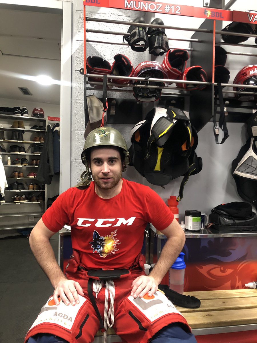 🔥🔥 Auteur d’un doublé, <a href="/julien_mnz/">Julien Munoz</a> est élu MVP de la rencontre ! Bravo Julien !!! #GRECER 🤙👏👏