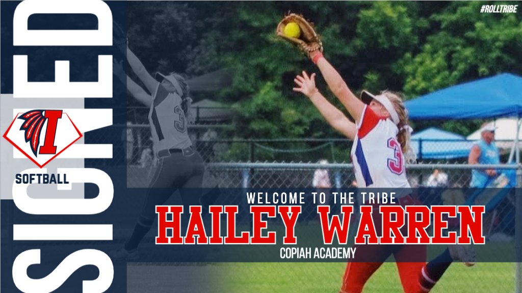 LetsGoICC's tweet photo. #ICCSoftball - Welcome to the Tribe, Hailey Warren! #RollTribe @ICCSoftball https://t.co/HSL5NUgFmg