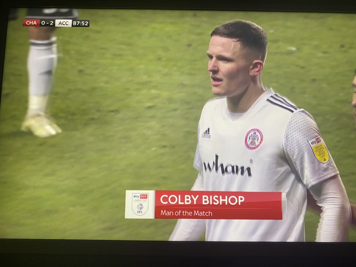 A mention for the gaffer by Paul Cook on Sky Sports today!

And a class performance from <a href="/ColbyBishop29/">Colby Bishop</a> 👊🏼