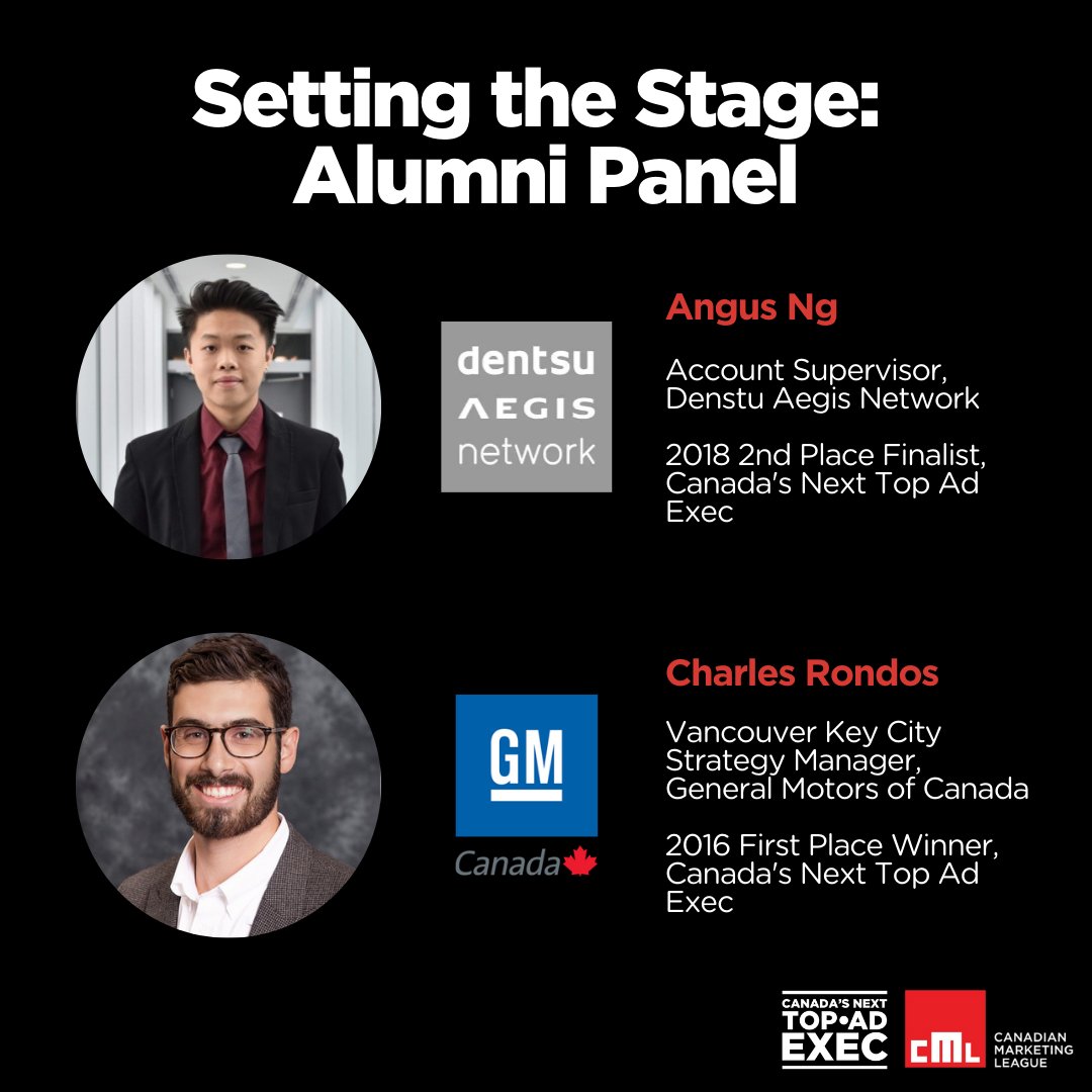 TopAdExec's tweet photo. Are you wondering what our Regular Season participants are up to? It’s time for the rookies to learn from the vets, and it all starts tonight, at the Setting the Stage: Alumni Panel Webinar. Shoutout to our Alumni for being the coaches of our marketing athletes. https://t.co/diwfoPvTRt