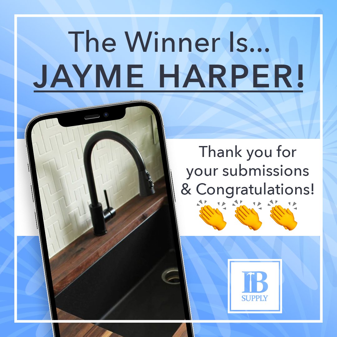 dynamic_stone's tweet photo. The randomly selected winner of FREE IB Supply tile is…. JAYME HARPER! Congratulations!

Thanks to everyone who participated &amp; sent in their submissions. Continue to LIKE &amp; FOLLOW us for future contest, new product announcements, &amp; much more!

#IBSupply #DynamicStone #Tuffplank https://t.co/DfwQyTpQA6
