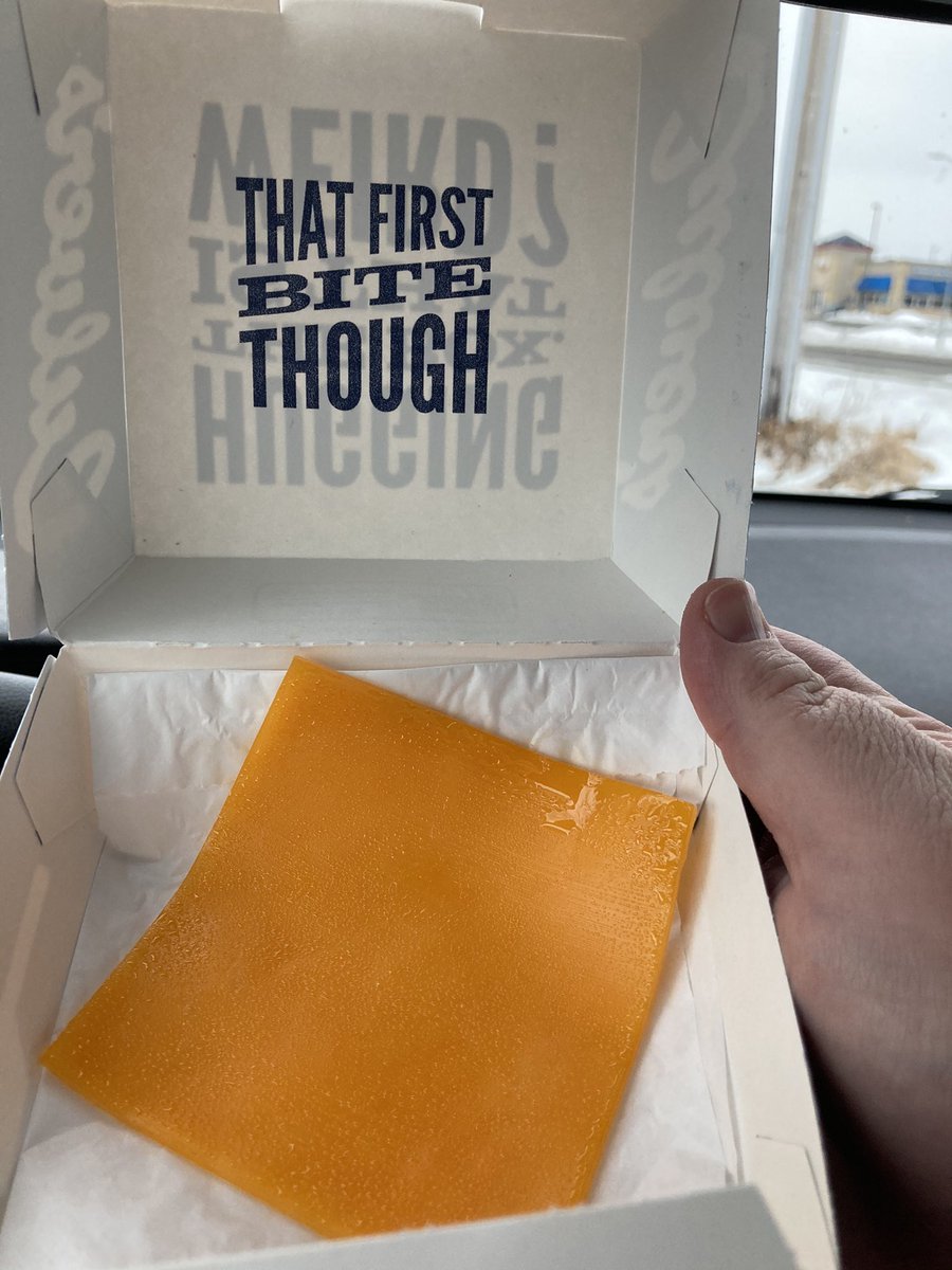 zas85's tweet photo. Hey @culvers, when someone orders a cheeseburger with only cheese, this is not what they are expecting. https://t.co/NOh0unT7YL