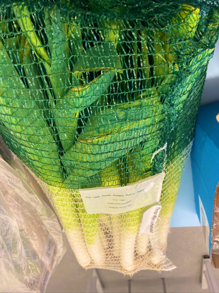 Just some of the great produce <a href="/FareShareSW/">FareShare South West</a> sent in to school today. Already with primary classes for sensory exploration, stored for snacks and ready for next weeks food lessons and healthy warming lunches. #healthiswealth