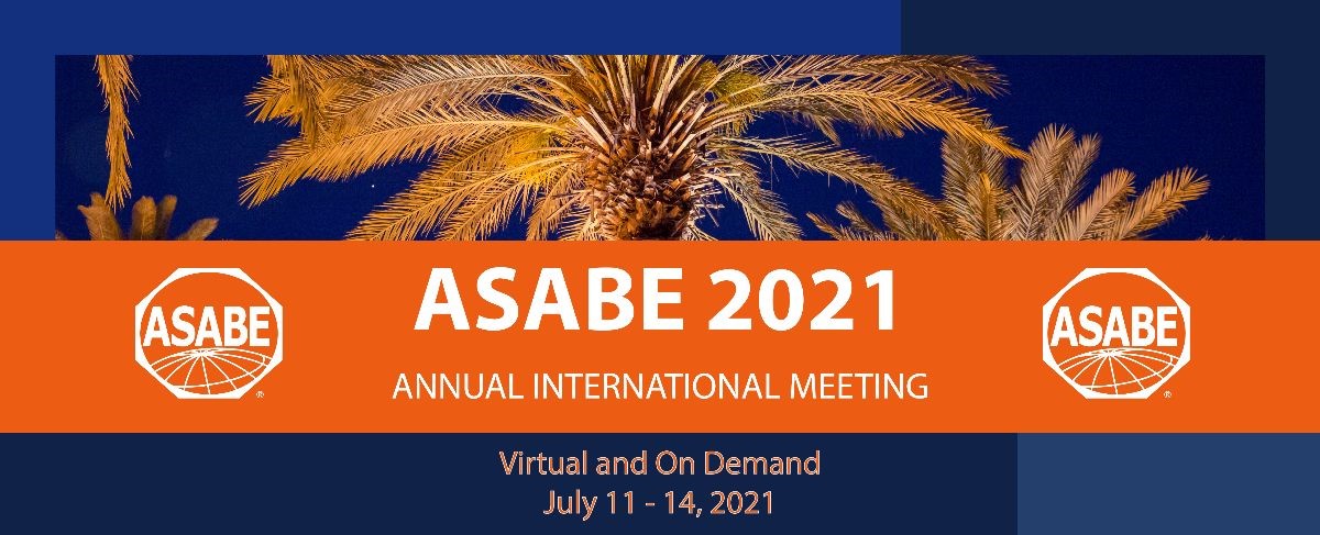 The deadline for submission is Monday, January 18, 2021.  Three submissions are allowed per author.  Submit at asabe.org/Event-Detail/2…