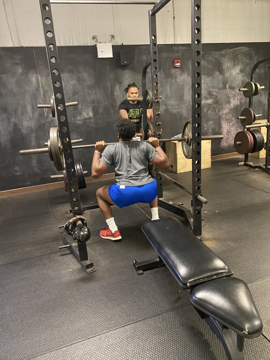 Couple of  <a href="/ATUFOOTBALL/">Arkansas Tech Football</a> and an <a href="/OuachitaFB/">Ouachita Football</a> guys putting in that work!! Always going to be <a href="/ArkadelphiaFB/">Arkadelphia Badger Football</a> Badgers!! 💪🏼💪🏼💪🏼💪🏼

<a href="/Jay_Camp83/">Jay</a> 
<a href="/KyHarrison2/">Ky🃏</a> 
<a href="/ColeTurner41/">Cole Turner</a>