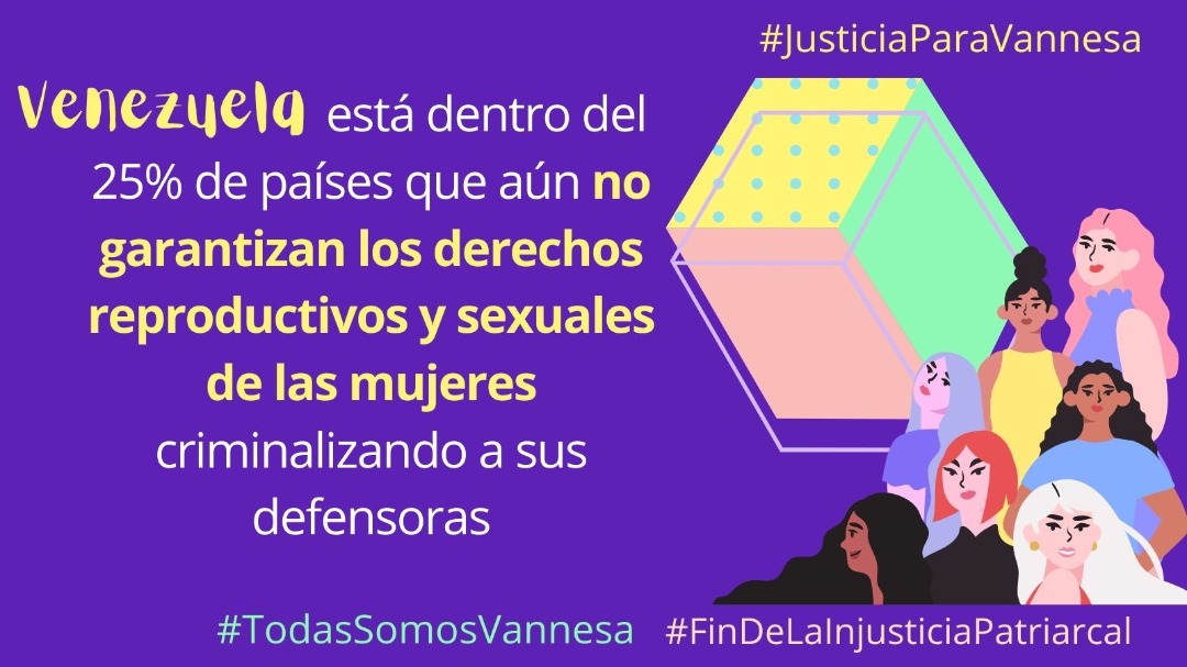 comadrepurpura's tweet photo. El código penal venezolano es uno de los más restrictivos de la región.

La restricción no disminuye la práctica del aborto.

Vannesa Rosales se encuentra detenida por defender los DH de una niña de 13 años víctima de violencia sexual

#JusticiaParaVannesa  

#TodasSomosVannesa https://t.co/dOrsmnaLZY