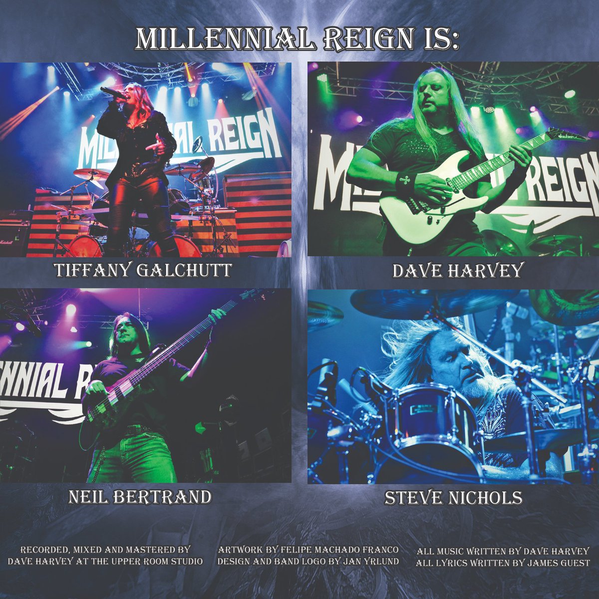 MetalResource's tweet photo. Listen to @Official_MReign 's First Single 'Way Up High' from The Upcoming EP “Carry The Fire Again” https://t.co/8NiADCpRTM #MillennialReign #WayUpHigh #CarryTheFireAgain https://t.co/Rczo2Stvqu