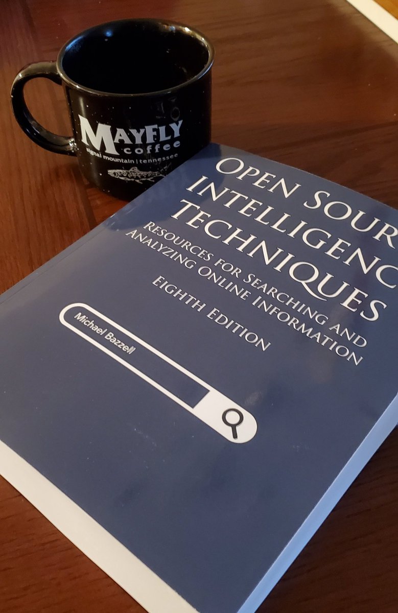 JWilsonSecurity's tweet photo. Excited to continue to level up my #osint skills with this great resource from @IntelTechniques

#OSINT #intelcollection #hunt https://t.co/MaL2YvkXXc