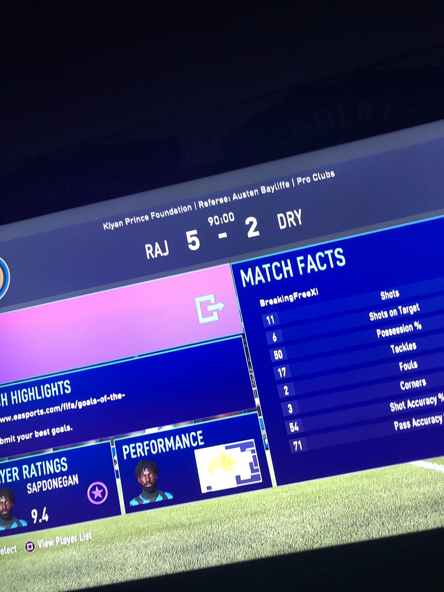 free_xi's tweet photo. @DerryPs4 BreakingFreeXI 5-2 win https://t.co/P60wHecjn1