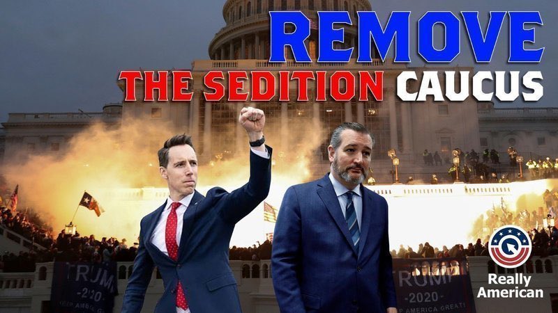 We want these two traitors out of our government immediately, remove Josh Hawley and Ted Cruz now.
Please RT if you’re with me!
<a href="/SpeakerPelosi/">Nancy Pelosi</a> <a href="/SenSchumer/">Chuck Schumer</a>