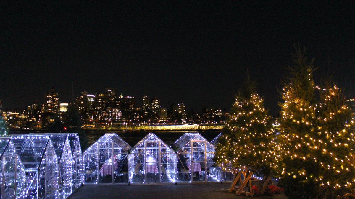 Friday night lights✨❄️ We are now accepting reservations through March, watermarkny.eventbrite.com.  #watermarkny