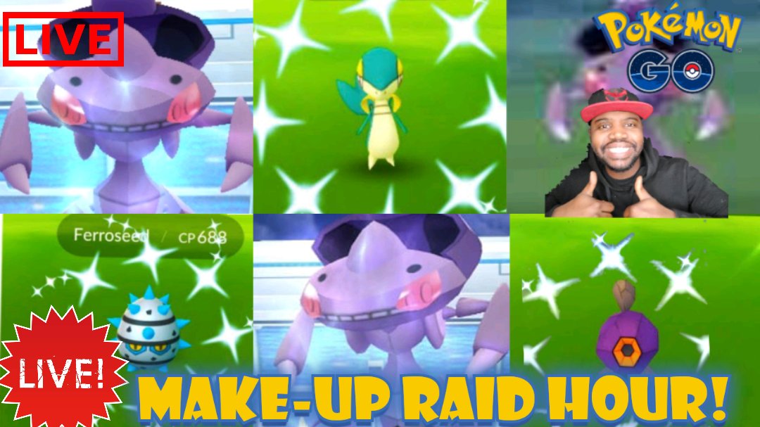 ronnie_ayo's tweet photo. 🪲Genesect Raid Hour...Again!
🌍Sending Raid Invites!
🥳SuperChat to skip the Line!
🤠Join AyoFam to Raid Nonstop!
🤩Come Raid With Me!
✨Shiny Check?!?!
#pokémongolive #genesectraids #mythical #shiny #RAIDS #MEGA #live #giveaways
Join to get added!: 👇
https://t.co/06wpgPbEqF https://t.co/RcfKngXEw6
