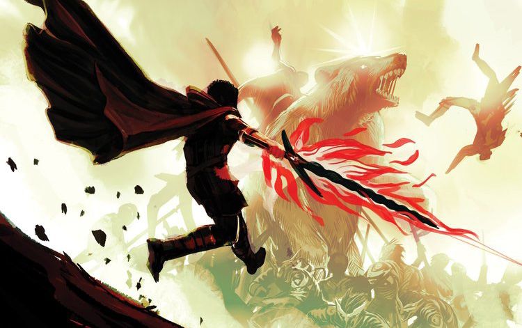 IVWall's tweet photo. Today's #CharacterFocus is Matt, one six who was sucked into the world of Die, played the role a Grief Knight, who is useless until he is sad... at which point, he's unstoppable- his power scales with his sadness seemingly unlimited levels. First app: Die #1 (2018) #Comics https://t.co/9bIt3SdEuU