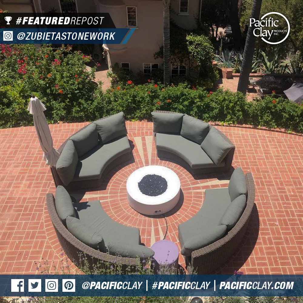 PacificClay's tweet photo. #FeaturedRepost @zubietastonework and IG:miguelzubieta using @PacificClay Bricks for a nice backyard seating area. Distributor: @ArroyoBldgMats Share your #PacificClay projects for a chance to be #Featured with a #Repost. #Hillside #ClayBrick #Backyard #Landscape #pavers https://t.co/Bl0cpVCCes