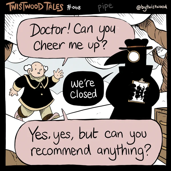 Twistwood Tales! # 68 - 'The Recommendation'  
(with respects to Alan Moore) 