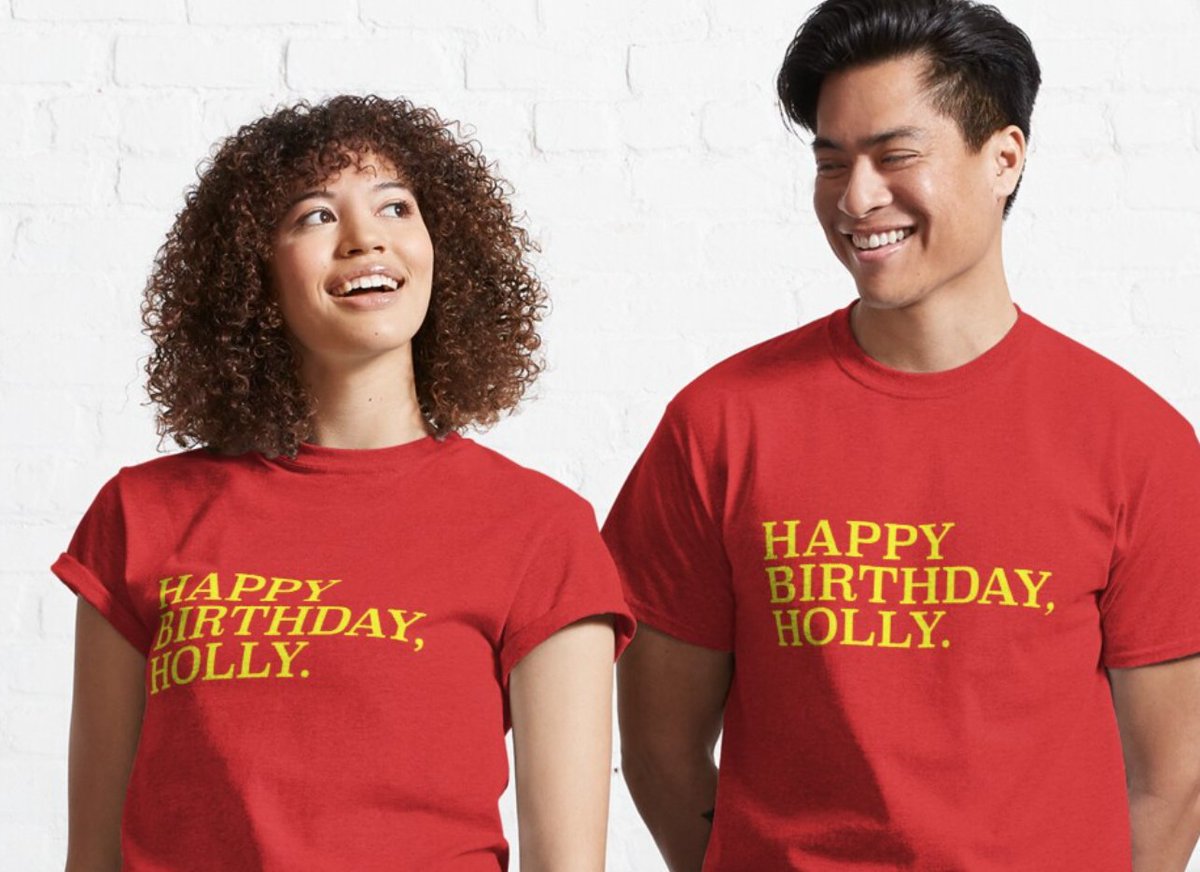 ChrisInSTL's tweet photo. I don't work at #wellsfargo anymore, but in honor of their e-mail debacle today I just want to say - HAPPY BIRTHDAY HOLLY. You're famous - trending on Twitter and your very own merch for the occasion. ๐๐ #happybirthdayholly
https://t.co/0y4gl58CY8 https://t.co/9I9pA9qm0X