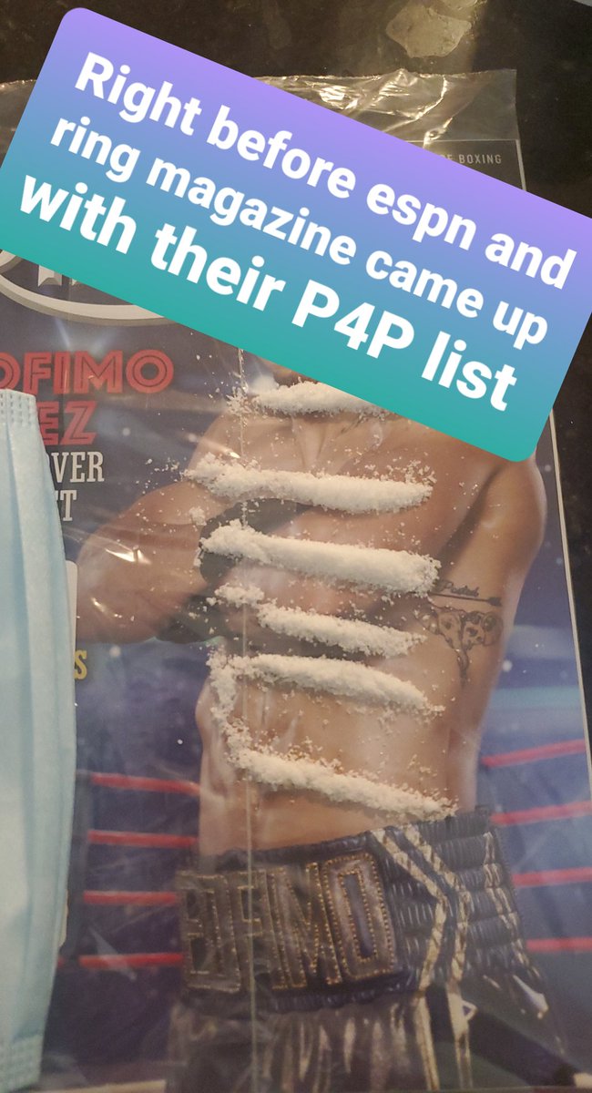The writers at @ESPNRingside and @ringmagazine were partying hard before they released their latest p4p list