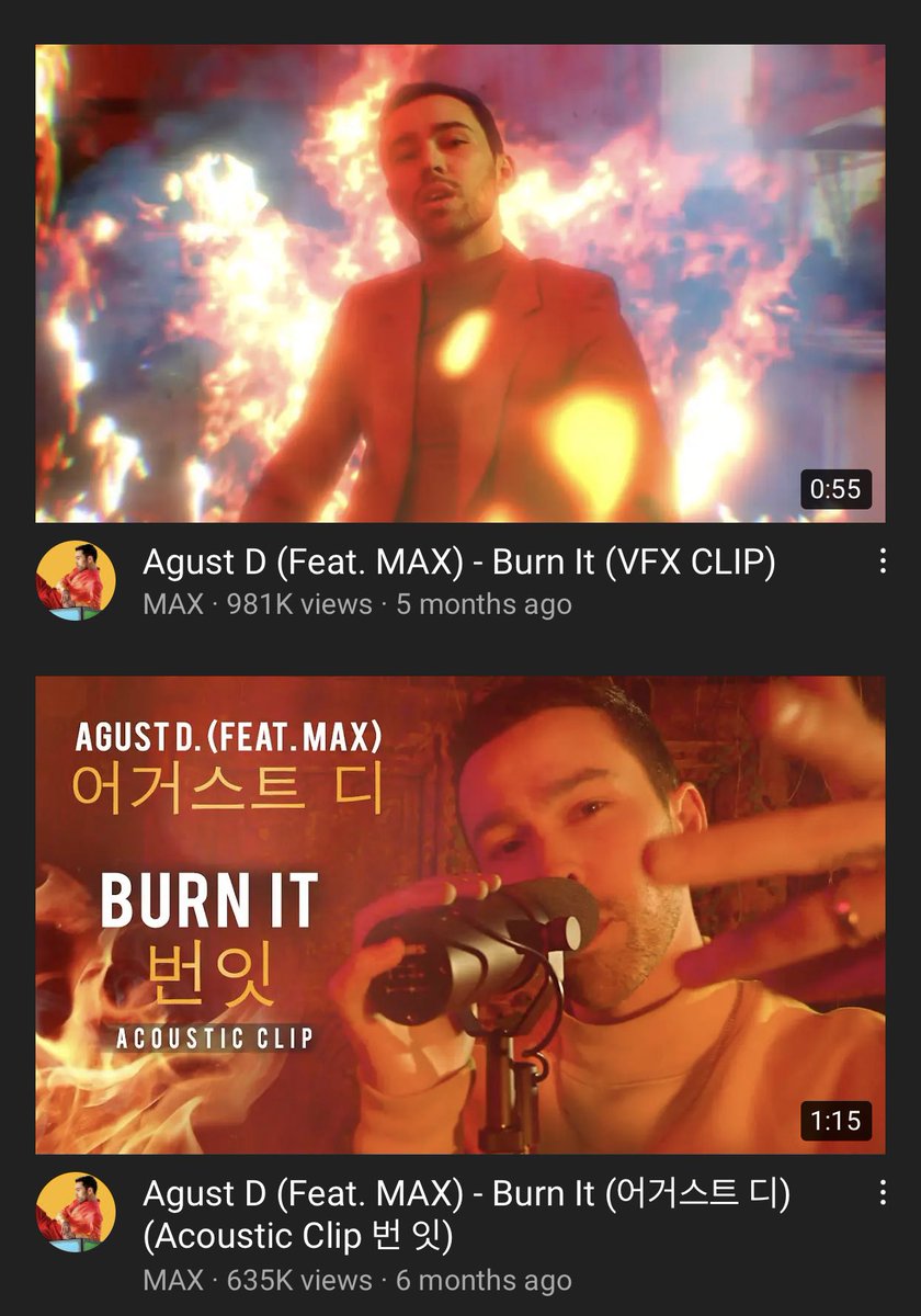 He has also been the only artist to perform the collab from D..2 and made a short mv for.