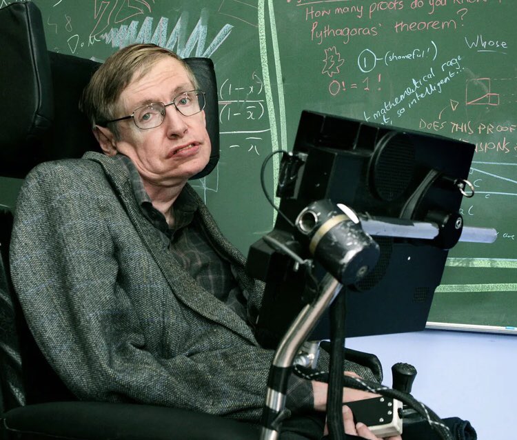 Happy Birthday to Stephen Hawking. He would have been 79 years old today 