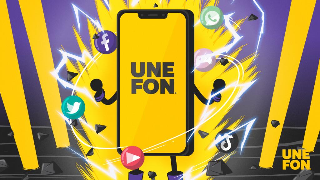 Unefon tweet media