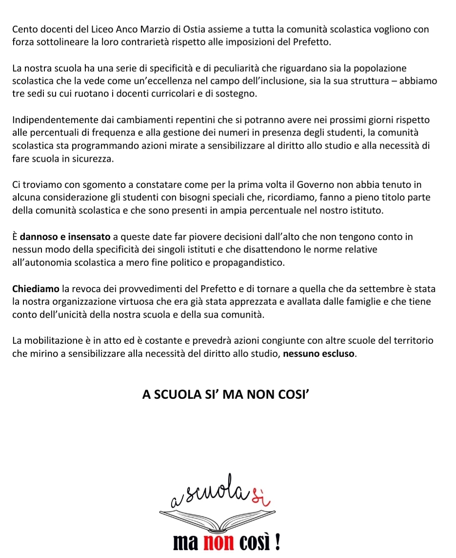 sarmiele's tweet photo. #ascuolasimanoncosi https://t.co/CSMDurgbUK