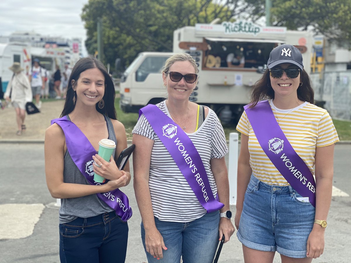 Come and see our @womensrefugenz reps around the @BasinReserve and donate to the Safe Night initiative! Remember $20 gives one Safe Night which provides safe accommodation and support for victims of family violence 👍 DONATE | bit.ly/35mpNuX