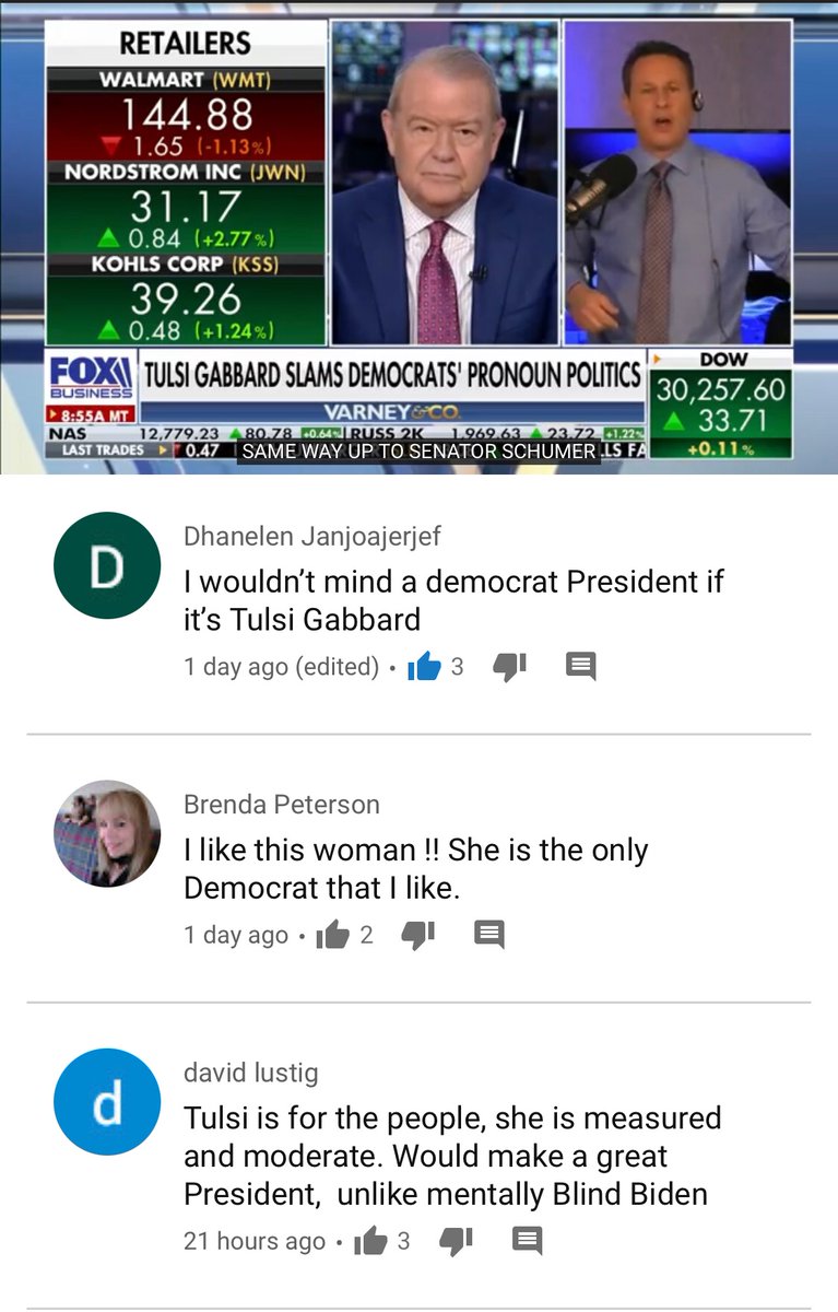 AlanMyron's tweet photo. Tulsi’s future is not in the democratic party. 

https://t.co/7lXoYpl5o2 https://t.co/9fLW29M0wq