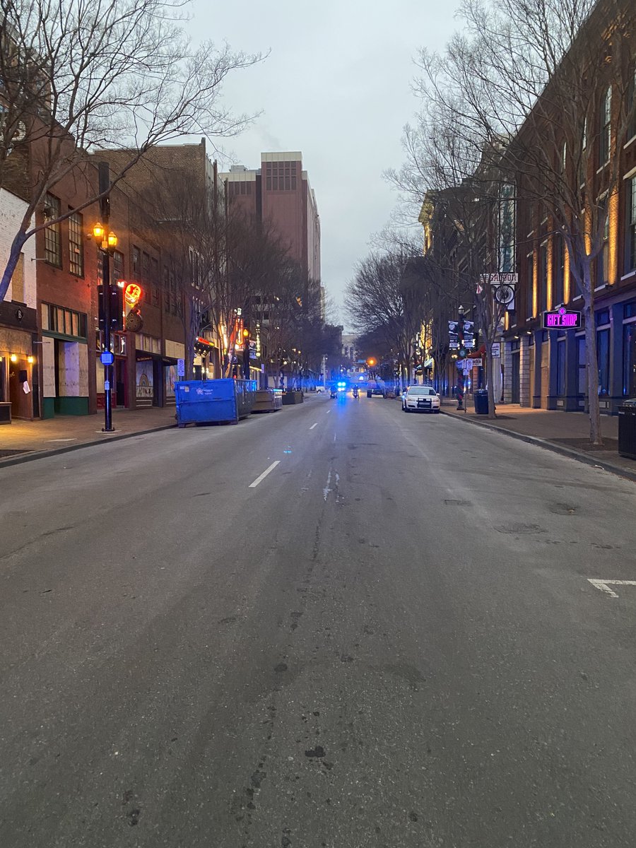 Good News! 2nd Avenue North between Broadway &amp; Commerce Street has just reopened to pedestrians (no vehicles). We understand some of the businesses on that stretch of 2nd Avenue North will be reopening in the very near future. #nashvillestrong