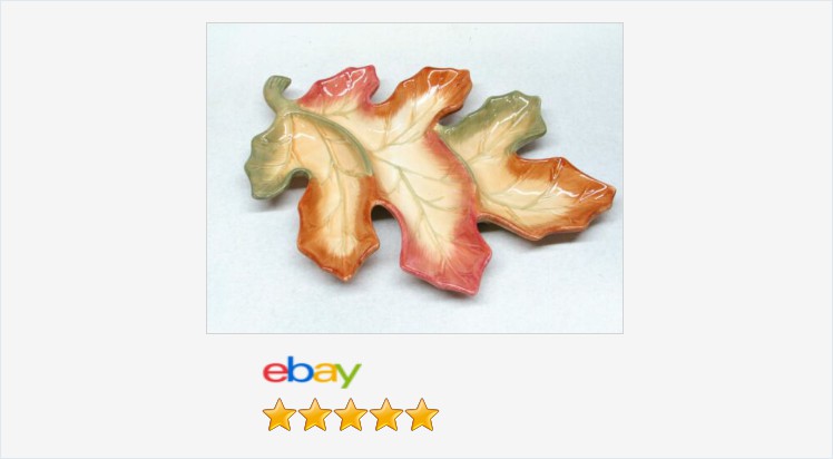 Large Leaf Relish Tray Ceramic Autumn Fall Harvest Veggie Divided Dish | eBay #relishtray #leaf #autumn #fall #harvest #tableware #holidaytable 
ebay.com/itm/3243422060…
(Tweeted via PromotePictures.com)