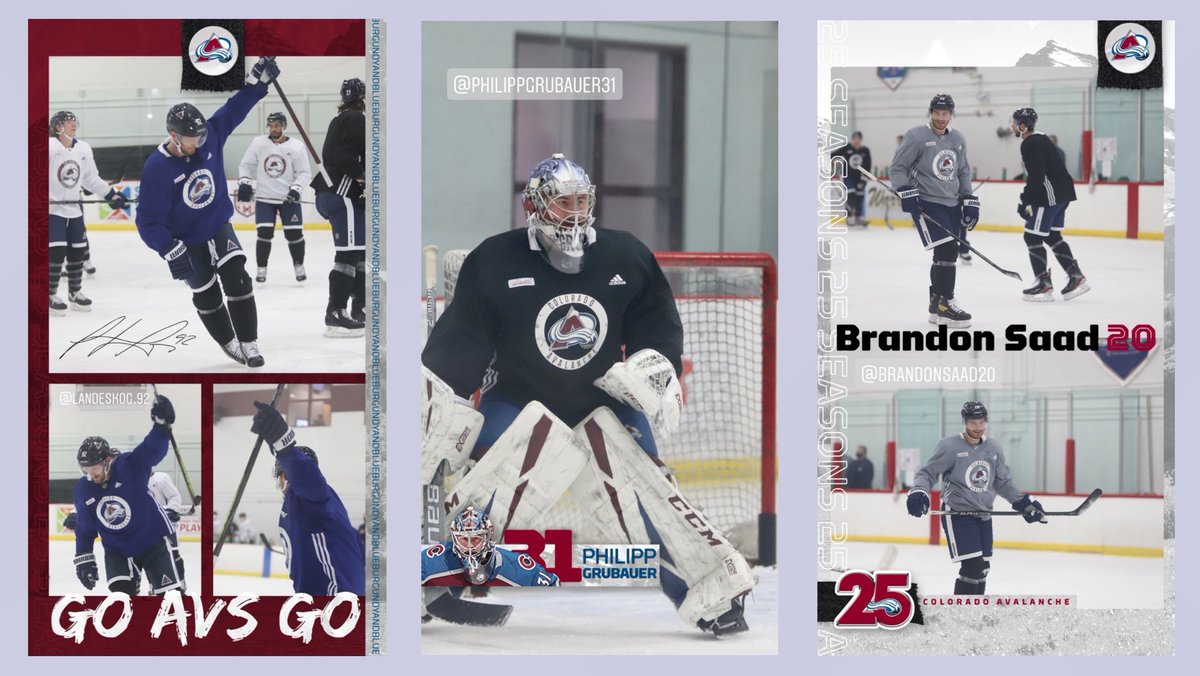 slateteams's tweet photo. The @Avalanche are preparing for their 25th @NHL season with commemorative filters and stickers to showcase content🥅🏒
Our favorite of their preseason content ⬇️🔥 #madewithSlate https://t.co/cCYngaxeo6