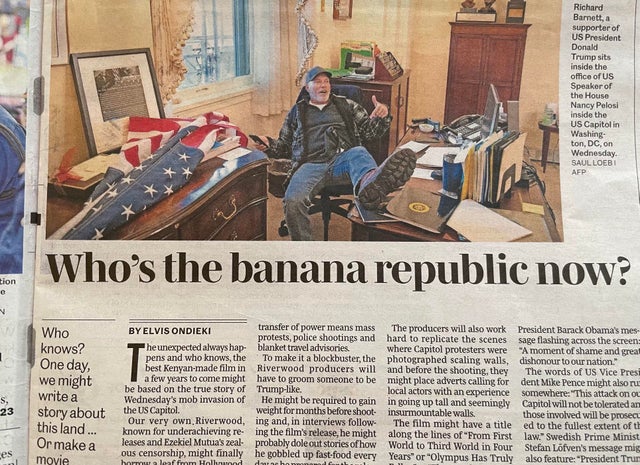 JIMDTwitt's tweet photo. 3rd page of Daily Nation, Kenya https://t.co/KejIo4E6dE