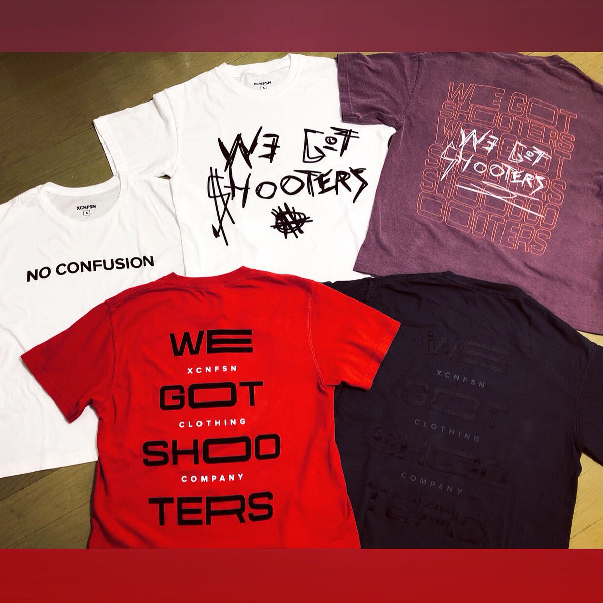 Y_U_femme's tweet photo. We Got Shooters
No Confusion 
Hassan Whiteside 
XCNFSN
#noconfusion  
#wegotshooters
#hassanwhiteside 
#ifyouknowyouknow 
#iykyk 
#basketballseason 
#import #importfashion #importbrand #importation
#onlineclothing https://t.co/2i3KndNmSw