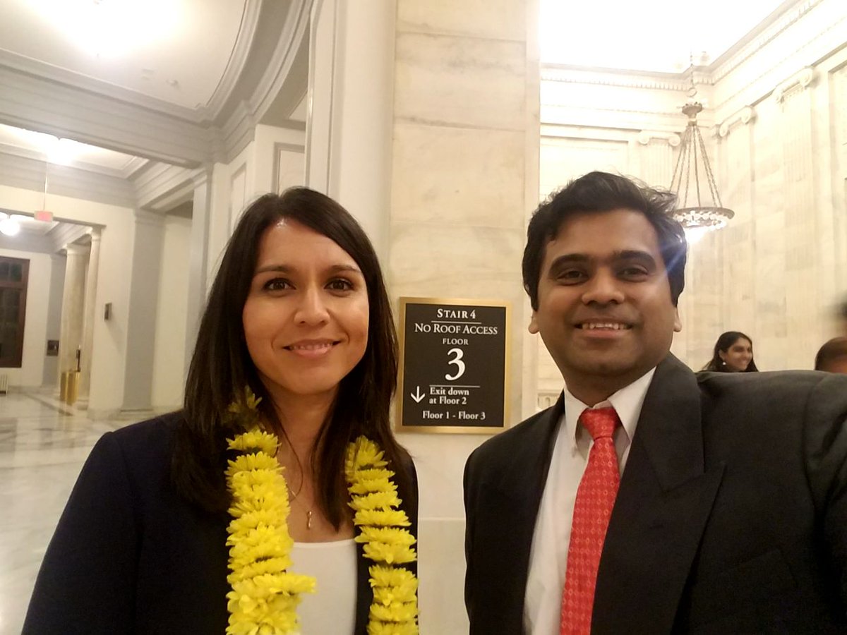 Also can be seen with  @TulsiGabbard