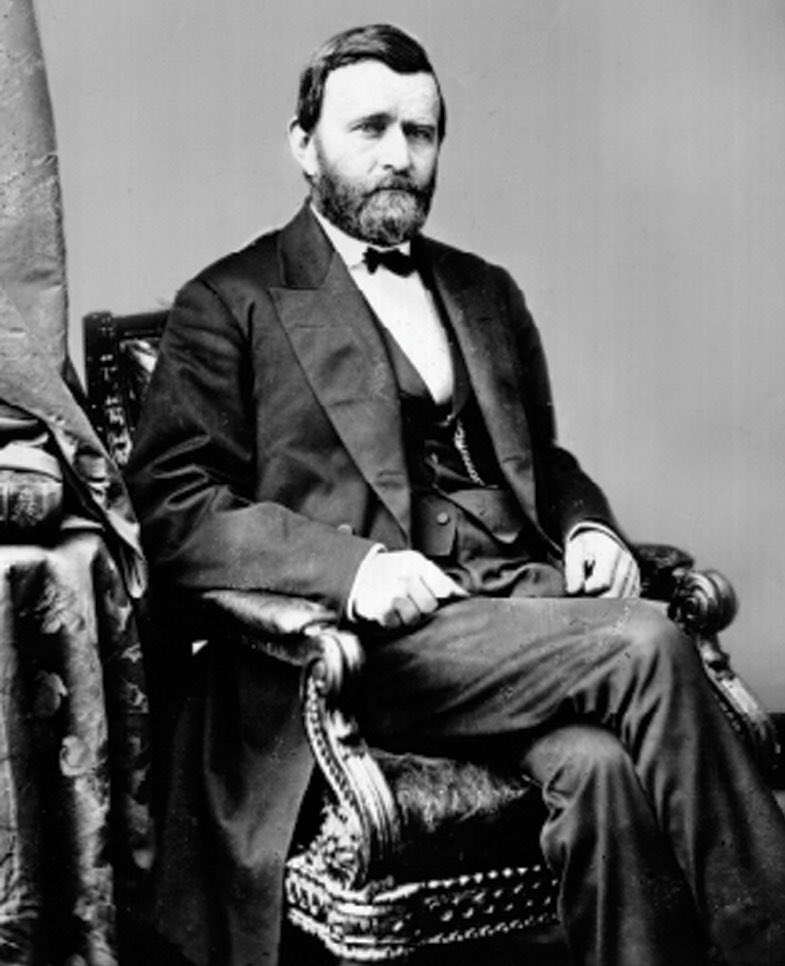As president, Grant attempted to annex the Dominican Republic to gain a naval base in the Caribbean. The people of the island supported it, and Grant thought Congress supported it, but he was mistaken. The annexation treaty was defeated 28-28 (needed 2/3).
