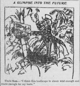 As president, Grant attempted to annex the Dominican Republic to gain a naval base in the Caribbean. The people of the island supported it, and Grant thought Congress supported it, but he was mistaken. The annexation treaty was defeated 28-28 (needed 2/3).