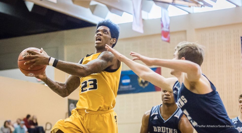 justinb52802305's tweet photo. Blessed to say that I will be committing to Pfeiffer university for basketball next year I would like to thank my parents, family and friends because without their love and support none of this would be possible and I would like to thank my coaches go falcons 💛🖤 https://t.co/LwIvwalTeE