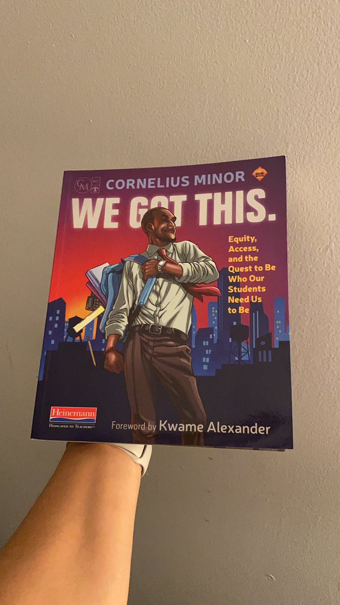 MrJLeeMath's tweet photo. A goal for 2021 is to be able to read more. Just started my second book of the year! Dedicating the weekend to dive into this book! https://t.co/6nazoO0YGA
