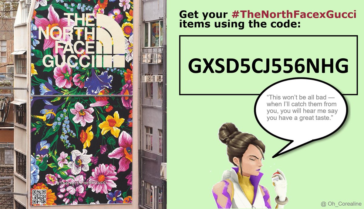 Oh_Corealine's tweet image. Get your swag on with #TheNorthFacexGucci at @NianticLabs! #PokemonGO #Fashionista