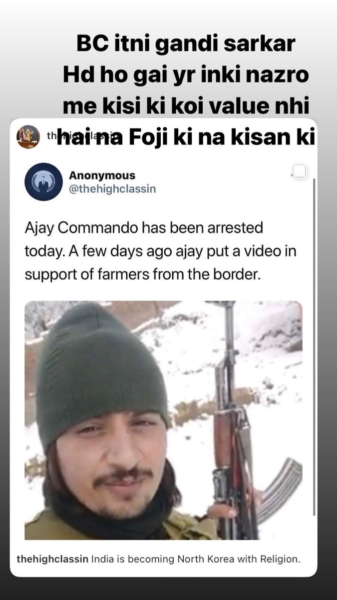 shakirsalmani8's tweet photo. We are all stand for #Ajay_Commando #Dictatorship Government #GoBjpGo https://t.co/sGPAwhW06E