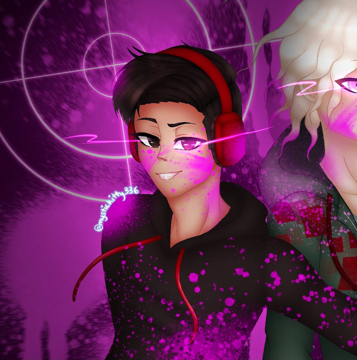 kitty_mystic's tweet photo. The Ultimate Duo - Jay and Nagito🔪🩸Here is @JayKubzScouts and Nagito Komaeda! I mainly do art on Insta @mystickitty336! If you do see this Jay, I wanna say thank you for making your videos, me and my brother love watching your videos and it makes our day better 💙✨#danganronpa https://t.co/7nb3lAjyOc