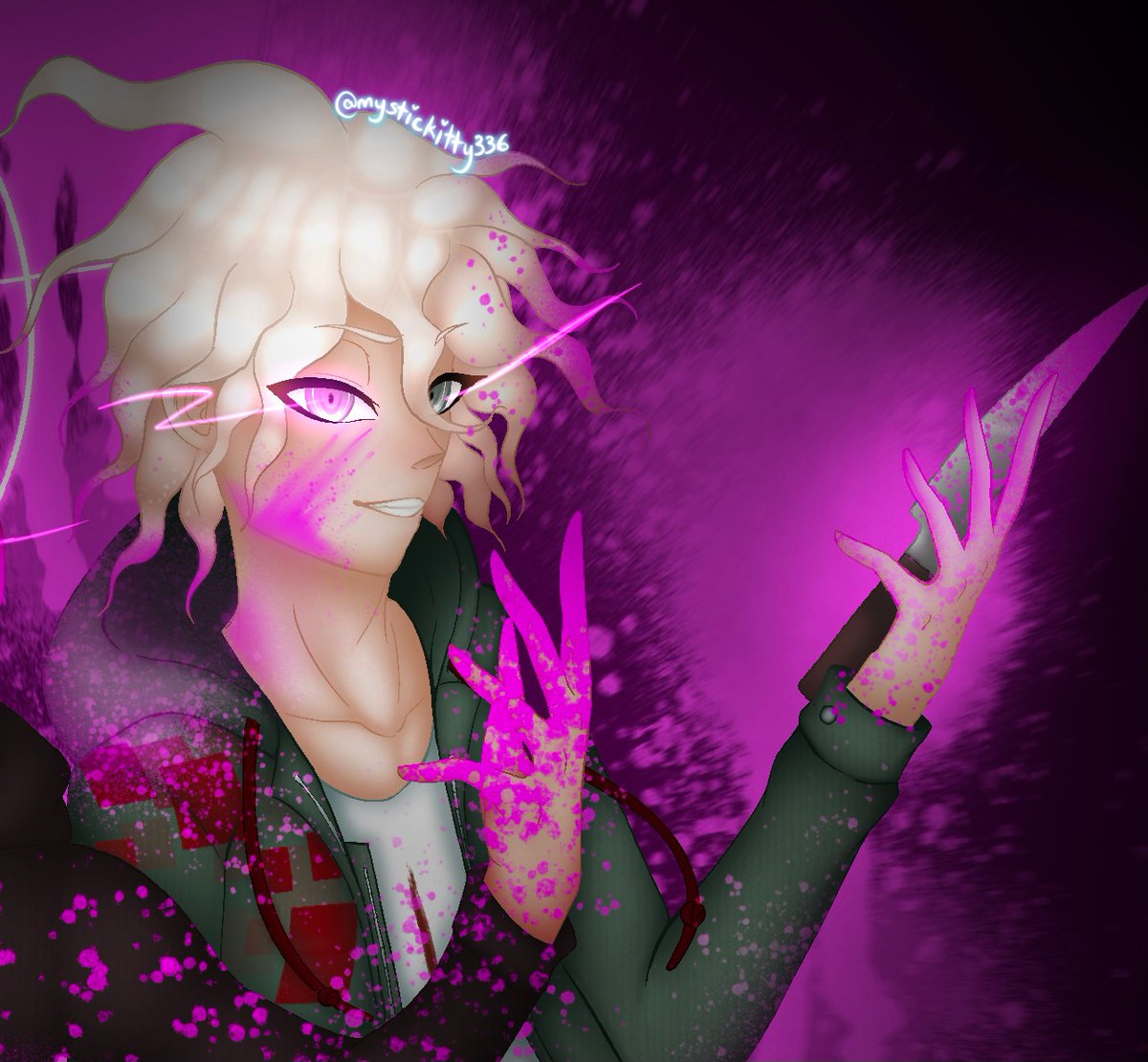 kitty_mystic's tweet photo. The Ultimate Duo - Jay and Nagito🔪🩸Here is @JayKubzScouts and Nagito Komaeda! I mainly do art on Insta @mystickitty336! If you do see this Jay, I wanna say thank you for making your videos, me and my brother love watching your videos and it makes our day better 💙✨#danganronpa https://t.co/7nb3lAjyOc